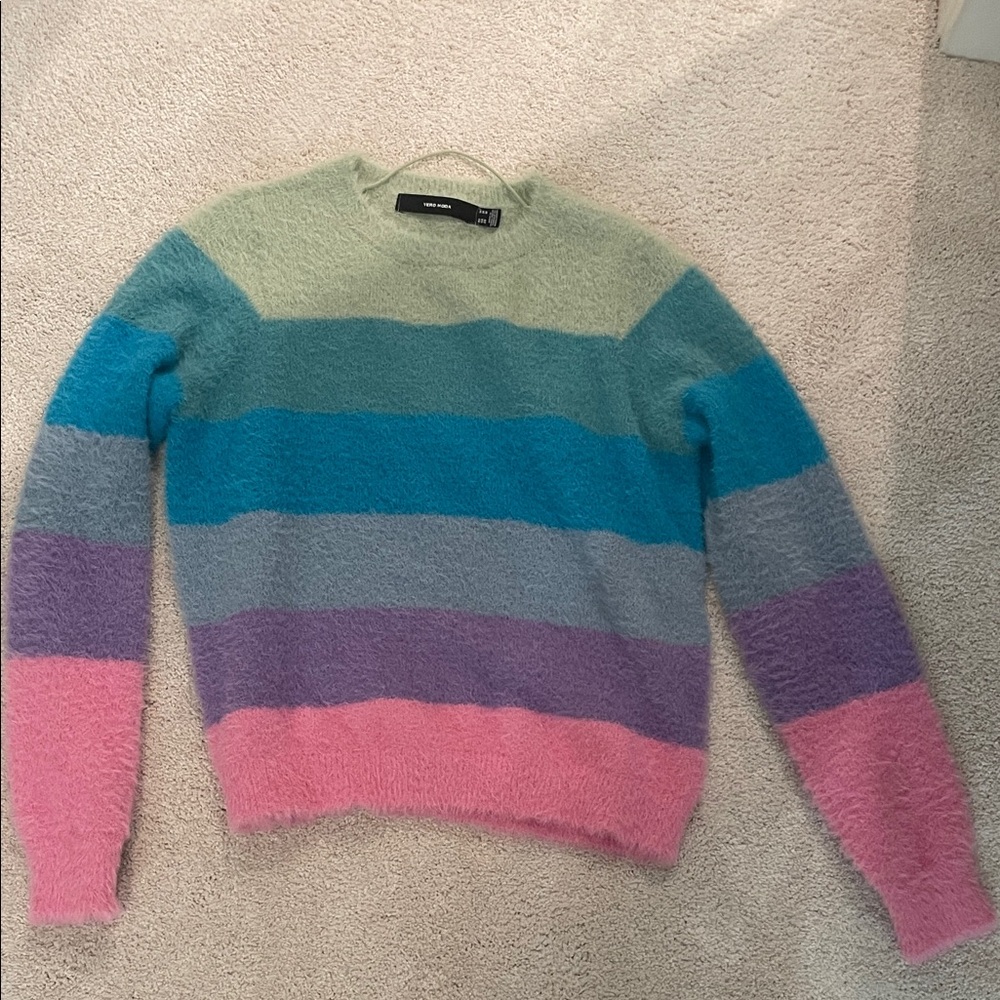 Vero Moda Multicolor Striped Sweater